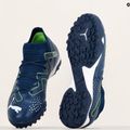 Футбольні бутси дитячі PUMA Future Match Tt + Mid Jr persian blue/puma white/ultra green 8