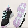 Кросівки тренувальні жіночі SKECHERS Arch Fit Comfy Wave black/lavender 14