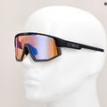 Велосипедні окуляри Bliz Vision Nano Optics Nordic Light S2 матові чорні/світло-коралові/помаранчево-сині 11