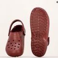 Шльопанці Crocs Classic Lined Clog бордо 9