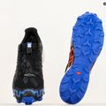 Кросівки для бігу чоловічі Salomon Speedcross 6 GTX black/surf the web/safety yellow 12