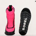 Снігоступи підліткові Sorel Outh Whitney II Puffy Mid cactus pink/black 16