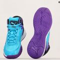 Кросівки для баскетболу чоловічі PUMA Playmaker Pro Mid purple glimmer/bright aqua/strong gray/white 16
