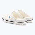 Шльопанці Crocs Crocband white 3