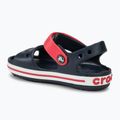 Дитячі сандалі Crocs Crockband темно-синій/червоний 3