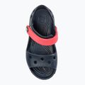 Дитячі сандалі Crocs Crockband темно-синій/червоний 5
