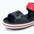 Дитячі сандалі Crocs Crockband темно-синій/червоний 7