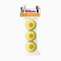 Тенісні м'ячі дитячі Wilson Starter Orange Tball 3 шт. жовті WRT137300 2