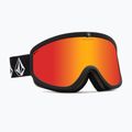 Окуляри гірськолижні Volcom Footprints matte black stone/red chrome/yellow