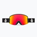 Окуляри гірськолижні Volcom Garden 2 matte black/red chrome/yellow 2