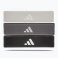 Набір гумок для вправ adidas Resistance Band 3 шт. black/ grey/ white