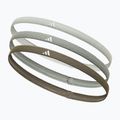 Пов'язка на голову Adidas Hairbands 3шт. linen green/silver green/olive 2