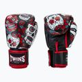 Боксерські рукавички Twins Special Fancy FBGVL3-53 Череп червоно-чорні