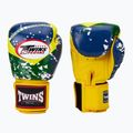 Боксерські рукавички Twins Special FBGVL3-44 бразильські жовті/червоні/сині 3