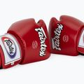 Боксерські рукавички Fairtex Universal "Tight-Fit" Design червоні 7