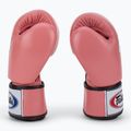 Боксерські рукавички Fairtex Universal "Tight-Fit" Design рожеві 4