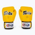 Боксерські рукавички Fairtex Universal "Tight-Fit" Design жовті 2