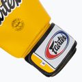 Боксерські рукавички Fairtex Universal "Tight-Fit" Design жовті 6