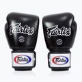Універсальні дихаючі чорні боксерські рукавички Fairtex