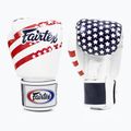 Боксерські рукавички Fairtex Universal "Tight-Fit" Design USA білі