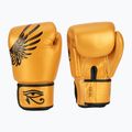 Боксерські рукавички Fairtex Universal "Tight-Fit" Design Falcon золоті