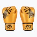 Боксерські рукавички Fairtex Universal "Tight-Fit" Design Falcon золоті 2