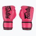 Рукавички на босу ногу з мікрофібри Fairtex рожеві/чорні 2