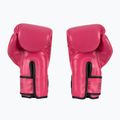 Рукавички на босу ногу з мікрофібри Fairtex рожеві/чорні 3
