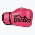 Рукавички на босу ногу з мікрофібри Fairtex рожеві/чорні 5