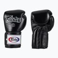 Боксерські рукавички Fairtex Super Sparring - закритий великий палець чорні