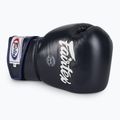 Стильні кутові спаринг-боксерські рукавички Fairtex - закритий великий палець сині 5