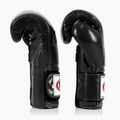Боксерські рукавички Fairtex Heavy Hitter в мексиканському стилі чорні 3