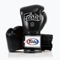 Боксерські рукавички Fairtex Heavy Hitter в мексиканському стилі чорні 4