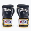 Боксерські рукавички Fairtex Heavy Hitter синьо-жовті в мексиканському стилі 2