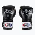 Боксерські рукавички Fairtex Heavy Hitter в мексиканському стилі чорно-жовті 2