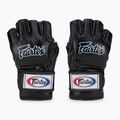 Рукавички ММА Fairtex "Open Thumb Loop" чорні з відкритою петлею для великого пальця 2