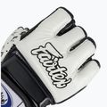 Рукавички для боротьби Fairtex Super Sparring білі/чорні 5
