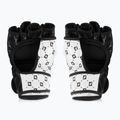 Рукавички для боротьби Fairtex Super Sparring білі/чорні 2