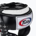 Боксерський шолом Fairtex Super Sparring чорний/білий 4