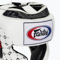 Боксерський шолом Fairtex Super Sparring білий/чорний 4