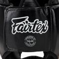 Боксерський шолом для спарингу Fairtex Diagonal Vision - повне покриття голови чорний/жовтий 5