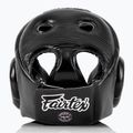 Шолом боксерський Fairtex Muay Thai Competition black 4