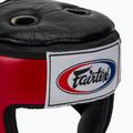 Шолом для змагань з муай-тай та кікбоксингу Fairtex червоний 4