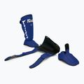 Знімні наколінники Fairtex In-Step Shin Pads, також відомі як захисні щитки для гомілки. "Твістер" синій 4
