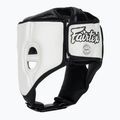 Шолом боксерський Fairtex Muay Thai & Kickboxing Competition white 3
