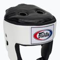 Шолом боксерський Fairtex Muay Thai & Kickboxing Competition white 4