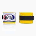 Бинти боксерські Fairtex Handwraps 300 см жовті