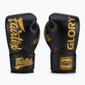 Боксерські рукавички Fairtex Glory Competition мереживні на липучках чорні 2
