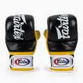 Рукавички для боротьби Fairtex Super Sparring Grappling чорні/жовті 2
