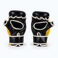 Рукавички для боротьби Fairtex Super Sparring Grappling чорні/жовті 3